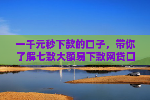 一千元秒下款的口子，带你了解七款大额易下款网贷口子