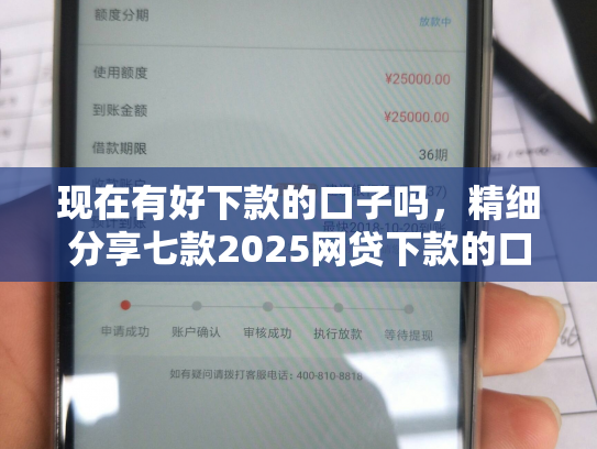 现在有好下款的口子吗，精细分享七款2025网贷下款的口子