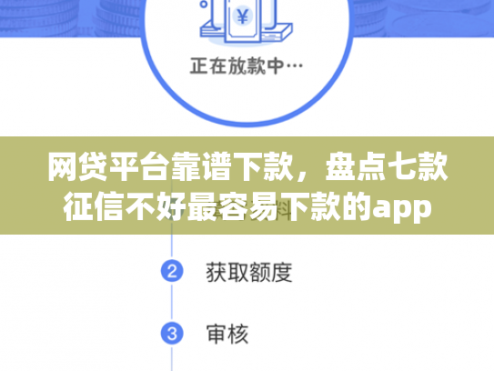 网贷平台靠谱下款，盘点七款征信不好最容易下款的app