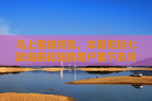 马上借钱贷款，本篇归档七款淘惠花贷款黑户能下款吗
