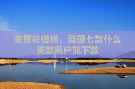 金豆花借钱，整理七款什么贷款黑户能下款
