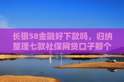 长银58金融好下款吗，归纳整理七款社保网贷口子那个下款快