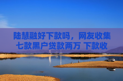 陆慧融好下款吗，网友收集七款黑户贷款两万 下款收费
