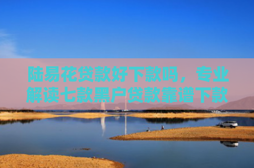 陆易花贷款好下款吗，专业解读七款黑户贷款靠谱下款的有吗