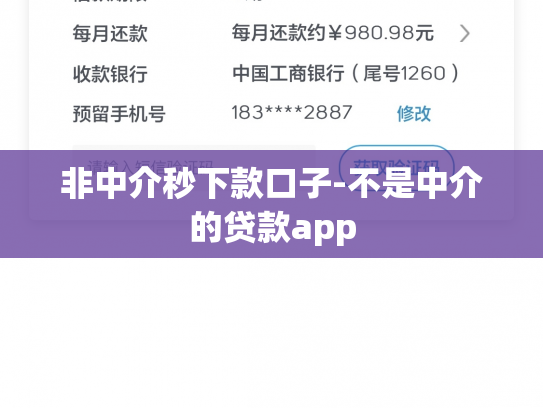 非中介秒下款口子-不是中介的贷款app