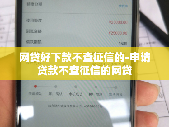 网贷好下款不查征信的-申请贷款不查征信的网贷