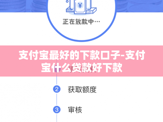 支付宝最好的下款口子-支付宝什么贷款好下款