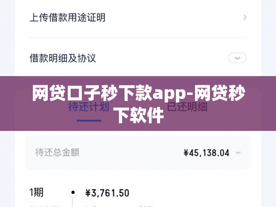 网贷口子秒下款app-网贷秒下软件