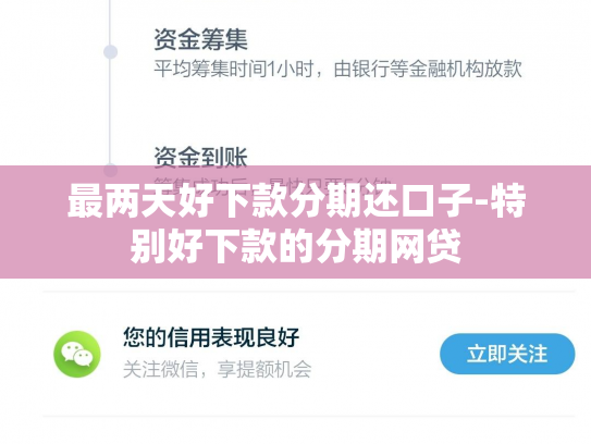 最两天好下款分期还口子-特别好下款的分期网贷