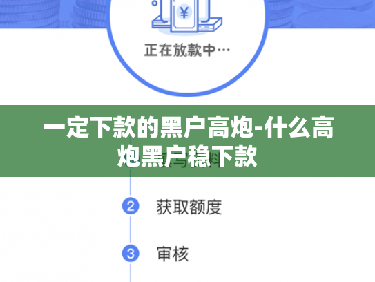 一定下款的黑户高炮-什么高炮黑户稳下款